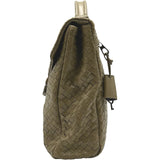 ボッテガ・ヴェネタ BOTTEGA VENETA イントレチャート ブリーフケース 113095 ベージュ系 シルバー金具 イントレチャート メンズ ブリーフケース