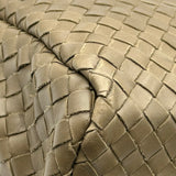 ボッテガ・ヴェネタ BOTTEGA VENETA イントレチャート ブリーフケース 113095 ベージュ系 シルバー金具 イントレチャート メンズ ブリーフケース