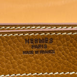 エルメス HERMES サックアデベッシュ41 □C刻 サフラン ゴールド金具 アルデンヌ メンズ ビジネスバッグ