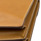 エルメス HERMES サックアデベッシュ41 □C刻 サフラン ゴールド金具 アルデンヌ メンズ ビジネスバッグ