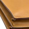 エルメス HERMES サックアデベッシュ41 □C刻 サフラン ゴールド金具 アルデンヌ メンズ ビジネスバッグ