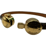 ルイ・ヴィトン LOUIS VUITTON ブレスレット･ヒストリック ミニ ブラウン ゴールド金具 モノグラム アクセサリー