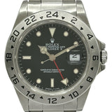 ロレックス ROLEX エクスプローラー2 16570 ブラック ステンレススチール 自動巻き メンズ 腕時計