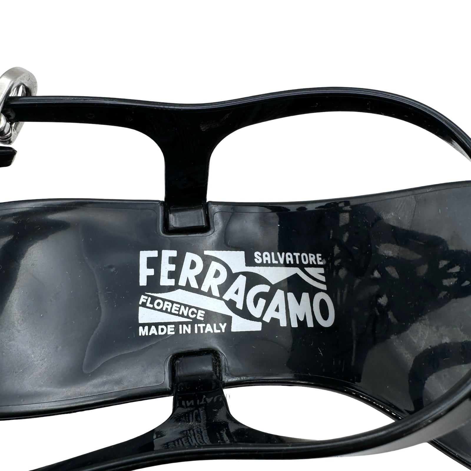 サルヴァトーレ・フェラガモ Salvatore Ferragamo レースリボンラバー