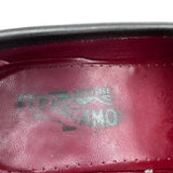 サルヴァトーレ・フェラガモ Salvatore Ferragamo ガンチーニレザーローファー ブラック レザー レディース ローファー