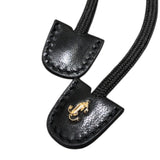 ジミーチュウ JIMMY CHOO ドローストリングトートミディアム ベージュ　ブラック ソフトラフィア　スムースカーフレザー レディース トートバッグ