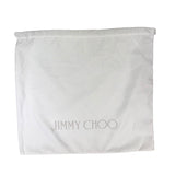 ジミーチュウ JIMMY CHOO ドローストリングトートミディアム ベージュ　ブラック ソフトラフィア　スムースカーフレザー レディース トートバッグ