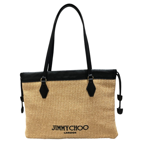 ジミーチュウ JIMMY CHOO ドローストリングトートミディアム ベージュ