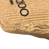 ジミーチュウ JIMMY CHOO ドローストリングトートミディアム ベージュ　ブラック ソフトラフィア　スムースカーフレザー レディース トートバッグ