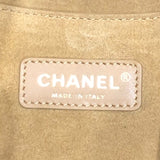 シャネル CHANEL マキシショッピングバッグ ベージュ グレインドヌバックカーフ レディース トートバッグ