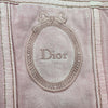クリスチャン・ディオール Christian Dior メダリオンロゴ刺繍デニムジャケット 622V83N3E09 ピンク コットン レディース デニムジャケット