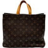 ルイ・ヴィトン LOUIS VUITTON ショッパートートMM M13928 ブラウン モノグラム・レザー メンズ トートバッグ