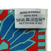 エルメス HERMES カレ45 PAISLEY ブルー/レッド/ホワイト シルク レディース スカーフ