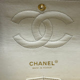 シャネル CHANEL マトラッセ25 A01112 9番台 アイボリー系 ゴールド金具 キャビアスキン レディース ショルダーバッグ
