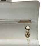 シャネル CHANEL マトラッセ25 A01112 9番台 アイボリー系 ゴールド金具 キャビアスキン レディース ショルダーバッグ