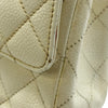 シャネル CHANEL マトラッセ25 A01112 9番台 アイボリー系 ゴールド金具 キャビアスキン レディース ショルダーバッグ