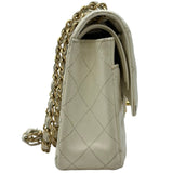 シャネル CHANEL マトラッセ25 A01112 9番台 アイボリー系 ゴールド金具 キャビアスキン レディース ショルダーバッグ