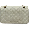 シャネル CHANEL マトラッセ25 A01112 9番台 アイボリー系 ゴールド金具 キャビアスキン レディース ショルダーバッグ