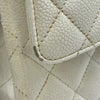 シャネル CHANEL マトラッセ25 A01112 9番台 アイボリー系 ゴールド金具 キャビアスキン レディース ショルダーバッグ