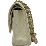 シャネル CHANEL マトラッセ25 A01112 9番台 アイボリー系 ゴールド金具 キャビアスキン レディース ショルダーバッグ