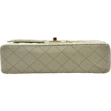 シャネル CHANEL マトラッセ25 A01112 9番台 アイボリー系 ゴールド金具 キャビアスキン レディース ショルダーバッグ