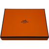 エルメス HERMES べアンコンパクト X刻印 ゼラニウム シルバー金具 アリゲーターリセ ユニセックス 二つ折り財布