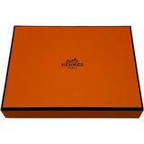 エルメス HERMES べアンコンパクト X刻印 ゼラニウム シルバー金具 アリゲーターリセ ユニセックス 二つ折り財布