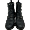 ジミーチュウ JIMMY CHOO スタッズ装飾レザーショートブーツ ブラック レザー レディース ブーツ