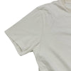 AMI PARIS ロゴ刺繍Tシャツ BFHJ108.723 ホワイト コットン レディース 半袖Ｔシャツ