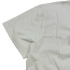 AMI PARIS ロゴ刺繍Tシャツ BFHJ108.723 ホワイト コットン レディース 半袖Ｔシャツ