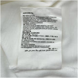 AMI PARIS ロゴ刺繡Tシャツ A21FJ128.726 ホワイト コットン メンズ 半袖Ｔシャツ