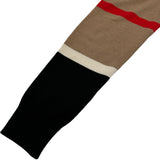 バーバリー BURBERRY カシミヤ ボーダー ニットカーディガン 8048424 ベージュ カシミヤ メンズ カーディガン