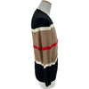 バーバリー BURBERRY カシミヤ ボーダー ニットカーディガン 8048424 ベージュ カシミヤ メンズ カーディガン