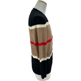 バーバリー BURBERRY カシミヤ ボーダー ニットカーディガン 8048424 ベージュ カシミヤ メンズ カーディガン