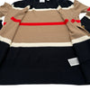 バーバリー BURBERRY カシミヤ ボーダー ニットカーディガン 8048424 ベージュ カシミヤ メンズ カーディガン