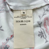 エルメス HERMES 総柄カットワンピース 4E4523DL ホワイト コットン レディース ワンピース
