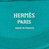 エルメス HERMES プリントカットワンピース 4E4560DA グリーン系 コットン レディース ワンピース