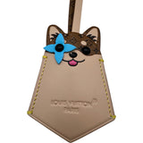 ルイ・ヴィトン LOUIS VUITTON バッグチャーム・LVドッグ ブラウン/クレーム モノグラムリバースキャンバス アクセサリー