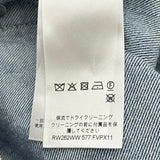 ルイ・ヴィトン LOUIS VUITTON ブルーム ワイドデニムパンツ 1AK04K34 ブルー デニム レディース デニムパンツ