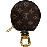 ルイ・ヴィトン LOUIS VUITTON エテュイ・イヤホン GI0495 ブラウン モノグラムキャンバス ユニセックス ポーチ