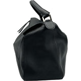 ロエベ LOEWE パズルエッジバッグラージ B510P00X05 ブラック シルバー金具 グレインカーフスキン レディース ショルダーバッグ