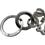 ロエベ LOEWE アナグラムチャーム シルバー メタル アクセサリー