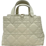 クリスチャン・ディオール Christian Dior トゥジュールミディアム M28210SNW ホワイト ゴールド金具 カーフスキン レディース ハンドバッグ