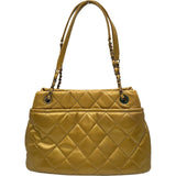 シャネル CHANEL ココマークチェーントート 17番台 ゴールド ゴールド金具 キャビアスキン レディース ショルダーバッグ