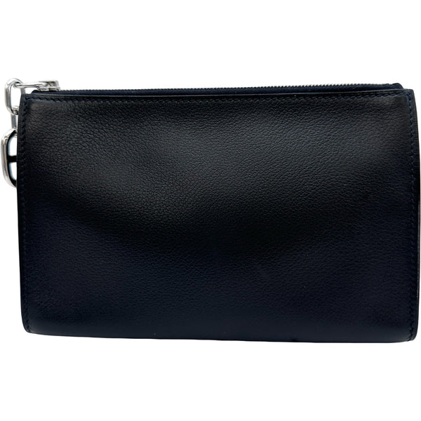 エルメス ジップアンゴーPM エバーグレイン ブラック SV金具 K刻印 エルメス HERMES ジップアンゴー PM K刻印 ブラック×シルバー金具