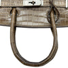 エルメス HERMES バーキン30 □M刻印 ブラウン系 シルバー金具 ニロティカスリセ レディース ハンドバッグ
