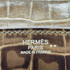 エルメス HERMES バーキン30 □M刻印 ブラウン系 シルバー金具 ニロティカスリセ レディース ハンドバッグ