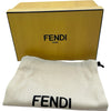フェンディ FENDI FFロゴ フォンポーチ 7AS047 ブラウン レザー/ボア レディース ポーチ