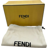 フェンディ FENDI FFロゴ フォンポーチ 7AS047 ブラウン レザー/ボア レディース ポーチ