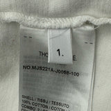 トムブラウン THOM BROWNE トリコロール半袖Tシャツ MJS221A ホワイト コットン メンズ 半袖Ｔシャツ